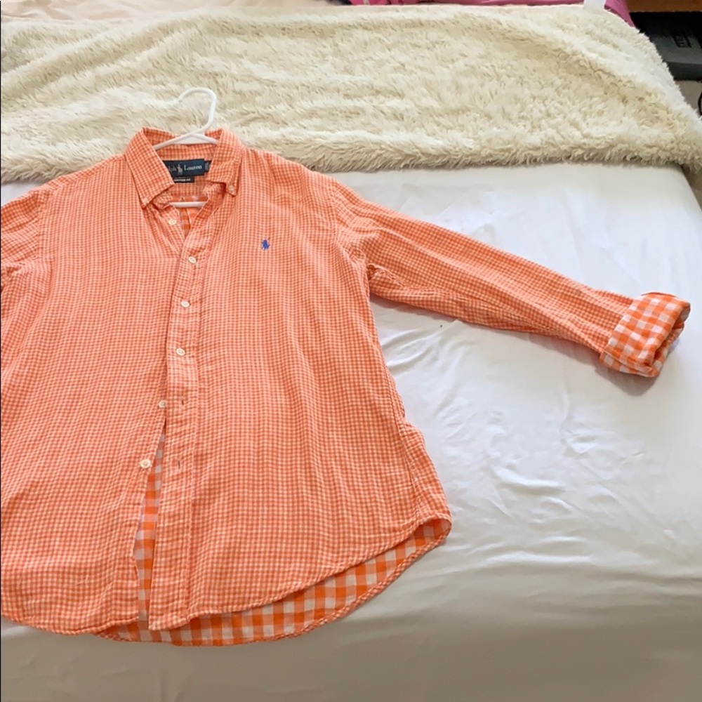Polo Custom Fit button down